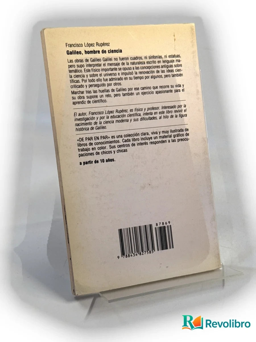 Foto 2 de Galileo, hombre de ciencia de Francisco López Rupérez, libro de segunda mano