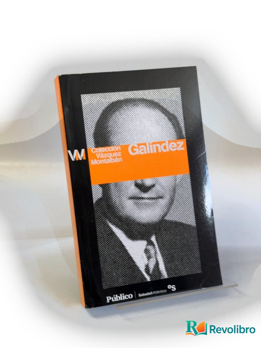 Portada de Galíndez de Manuel Vázquez Montalbán, libro de segunda mano