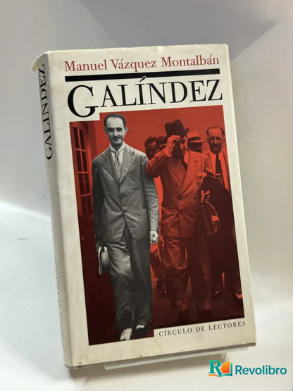 Portada de Galíndez de Manuel Vázquez Montalbán, libro de segunda mano