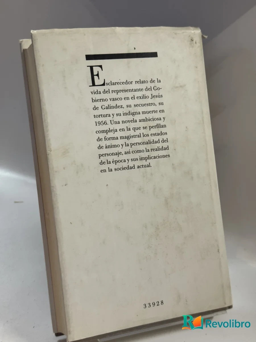 Foto 2 de Galíndez de Manuel Vázquez Montalbán, libro de segunda mano