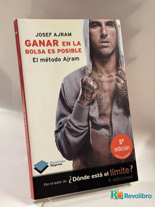 Portada de Ganar en la Bolsa Es Posible de Josef Ajram, libro de segunda mano