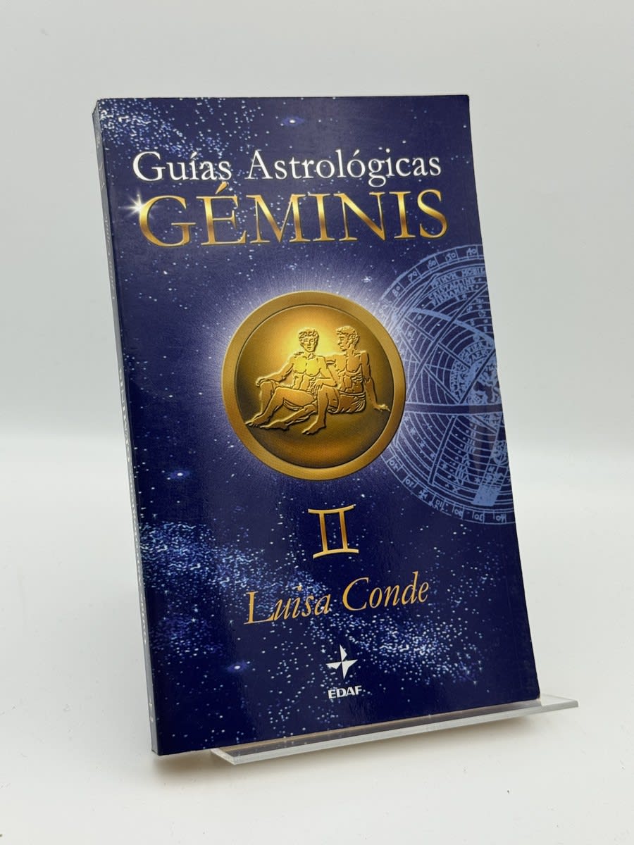 Portada de Géminis de Luisa Conde, libro de segunda mano
