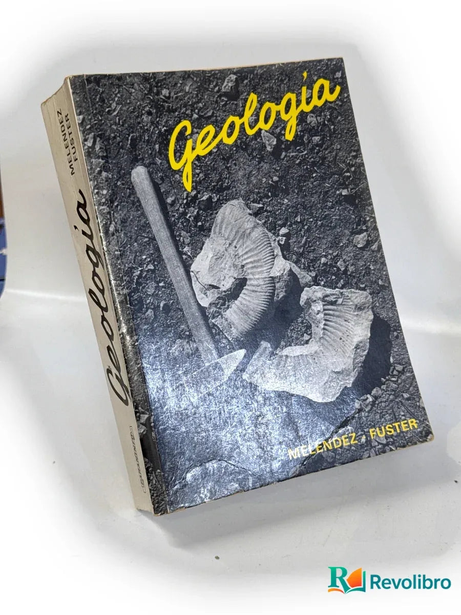 Portada de Geología de Bermudo Meléndez, libro de segunda mano