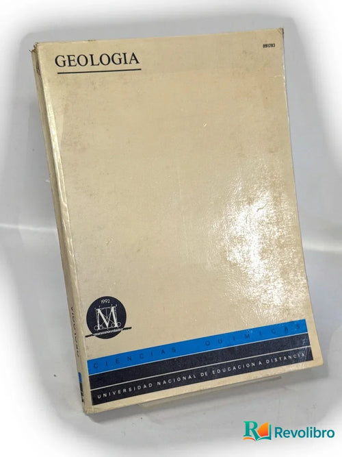 Portada de Geología de Autor no identificado, libro de segunda mano