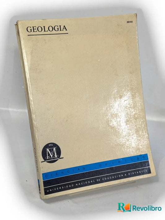 Portada de Geología de Autor no identificado, libro de segunda mano
