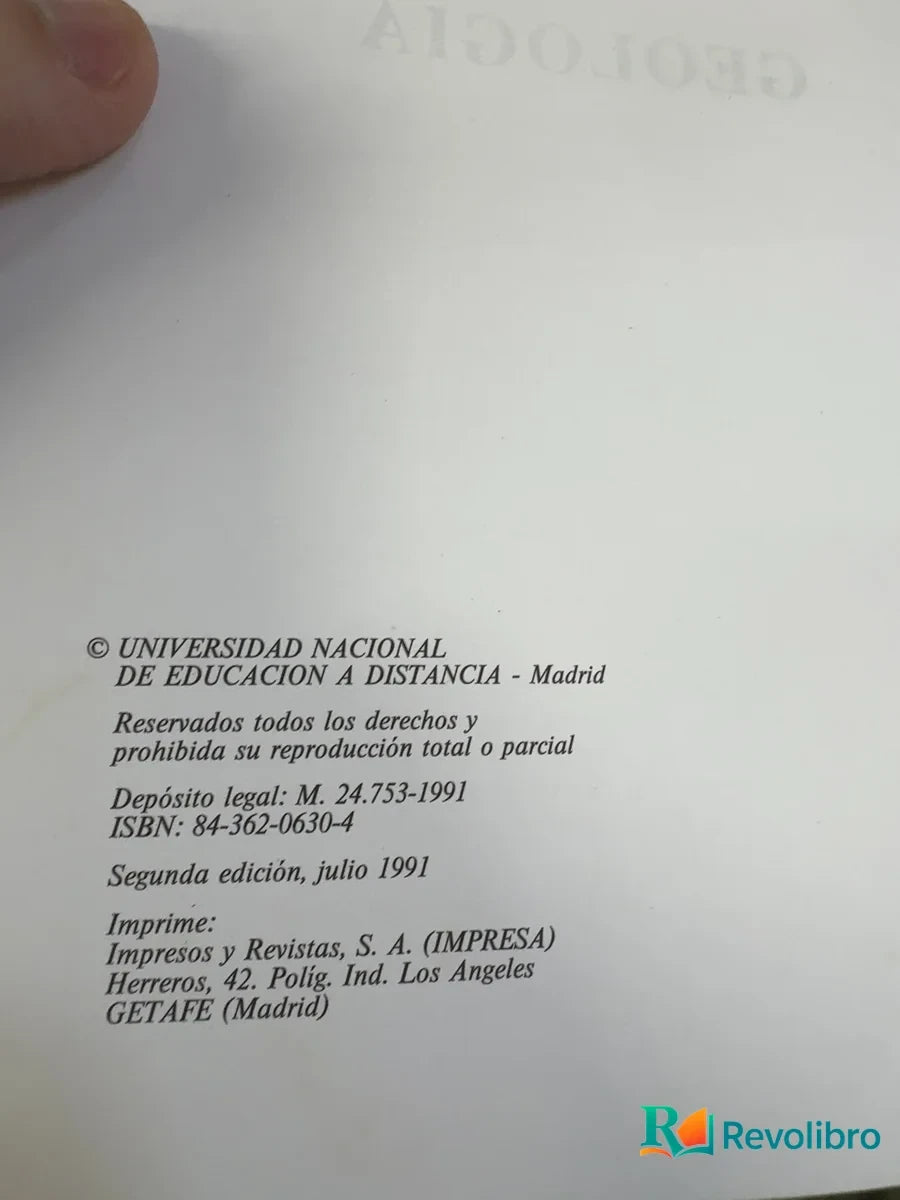 Foto 3 de Geología de Autor no identificado, libro de segunda mano