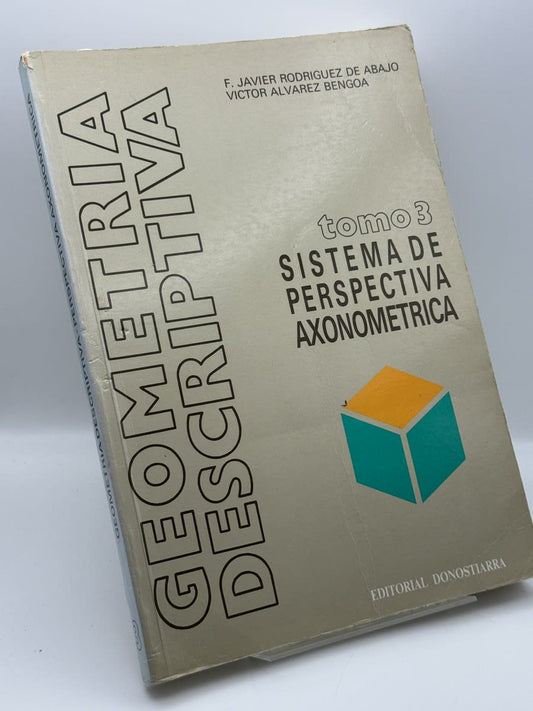 Geometría descriptiva - Francisco Javier Rodríguez de Abajo - Portada