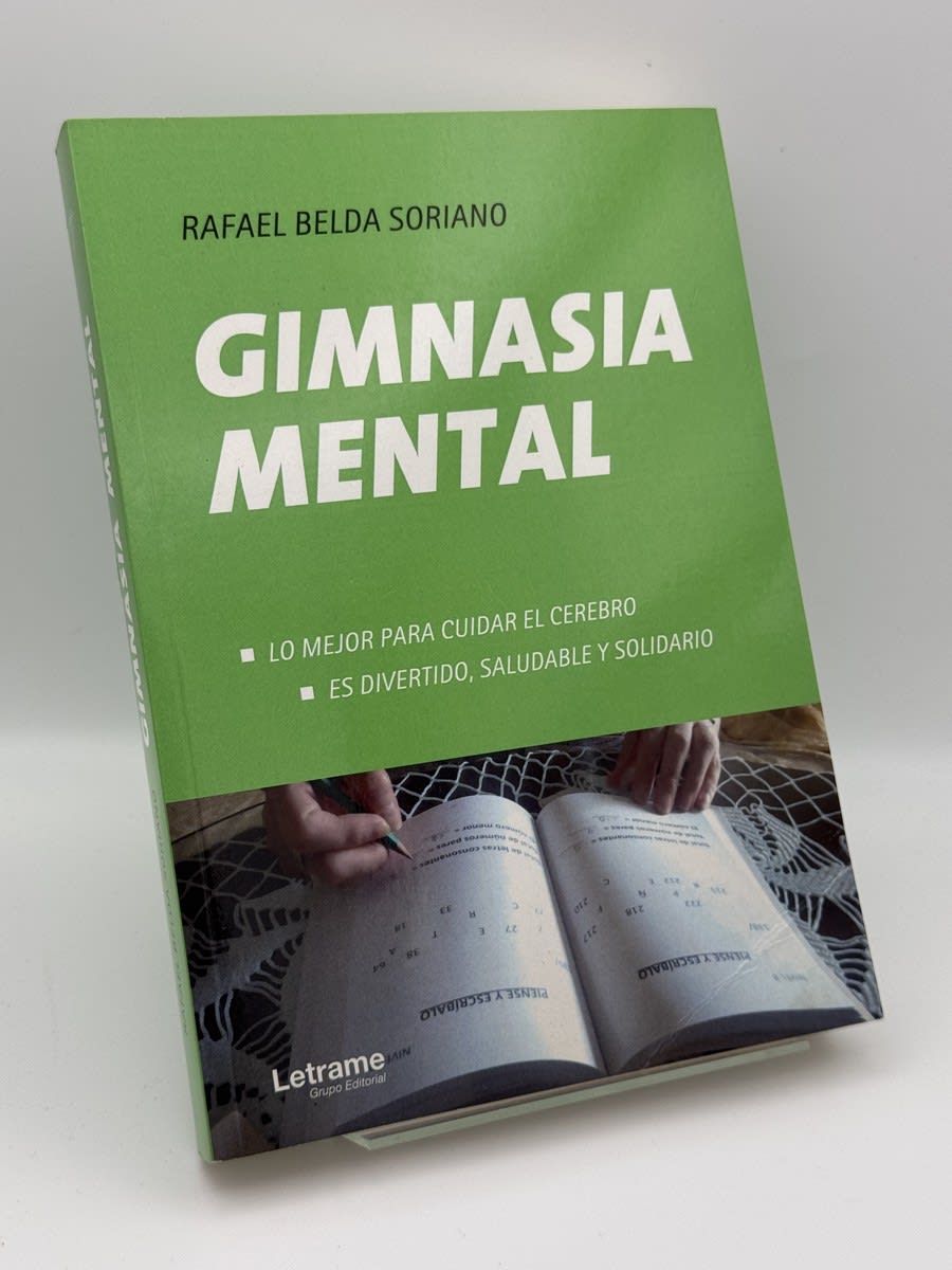 Portada de Gimnasia mental para evitar el Alzheimer de Rafael Belda Soriano, libro de segunda mano