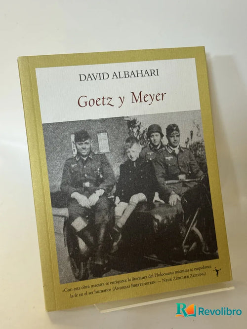 Portada de Goetz y Meyer de David Albahari, libro de segunda mano