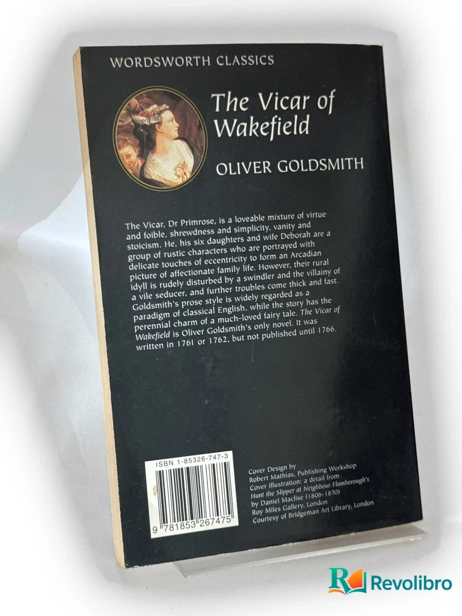 Foto 2 de Goldsmith's The vicar of Wakefield de Oliver Goldsmith, libro de segunda mano