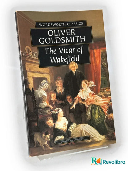 Portada de Goldsmith's The vicar of Wakefield de Oliver Goldsmith, libro de segunda mano