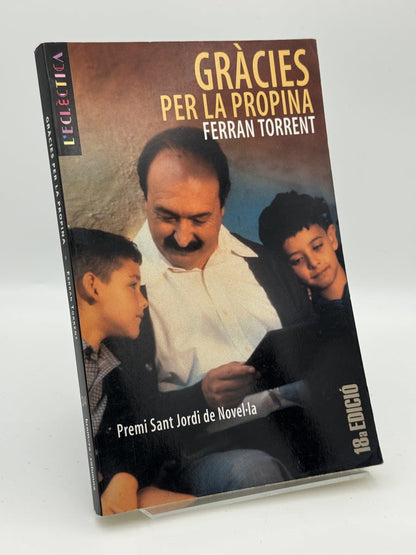 Portada de Gràcies per la propina de Ferran Torrent Llorca, libro de segunda mano