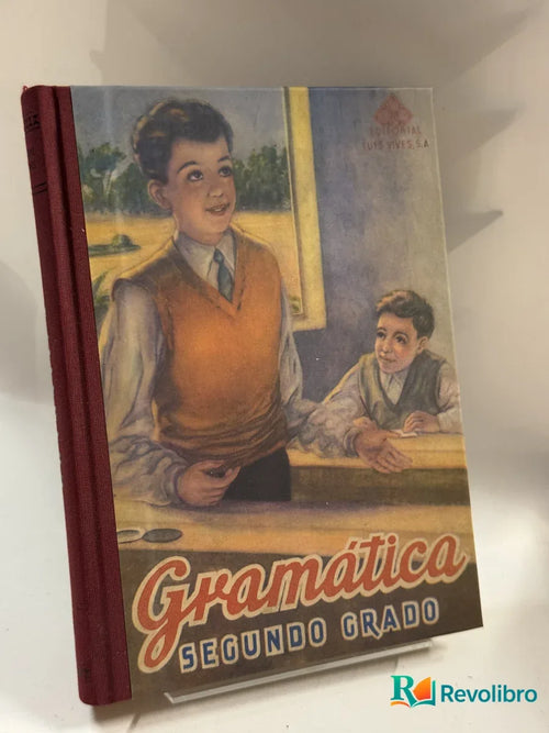 Portada de Gramática de Luis Vives, libro de segunda mano