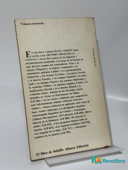 Foto 2 de Grandes ideas de la ciencia de Isaac Asimov, libro de segunda mano