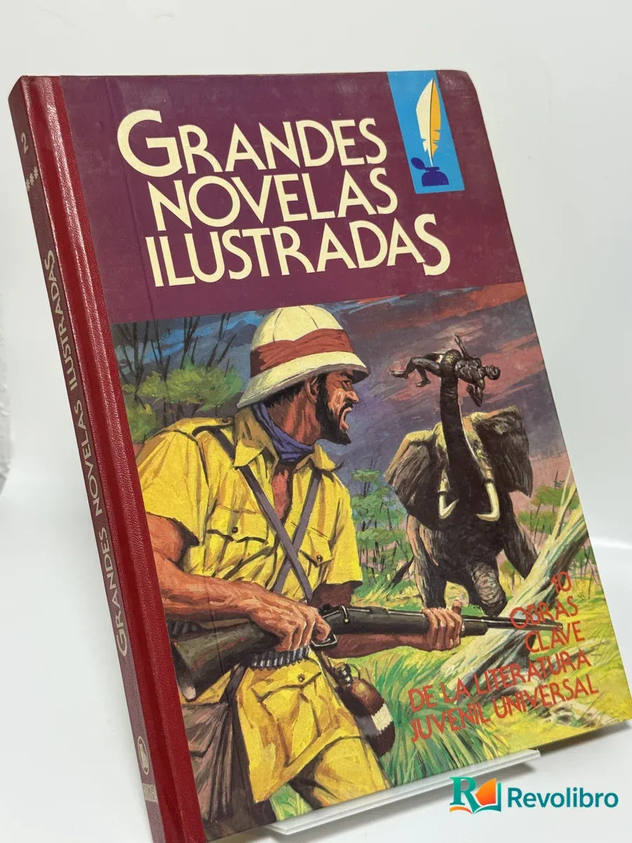 Portada de Grandes Novelas Ilustradas 2 de no disponible, libro de segunda mano