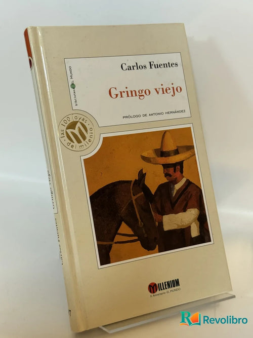 Portada de Gringo viejo de Carlos Fuentes, libro de segunda mano