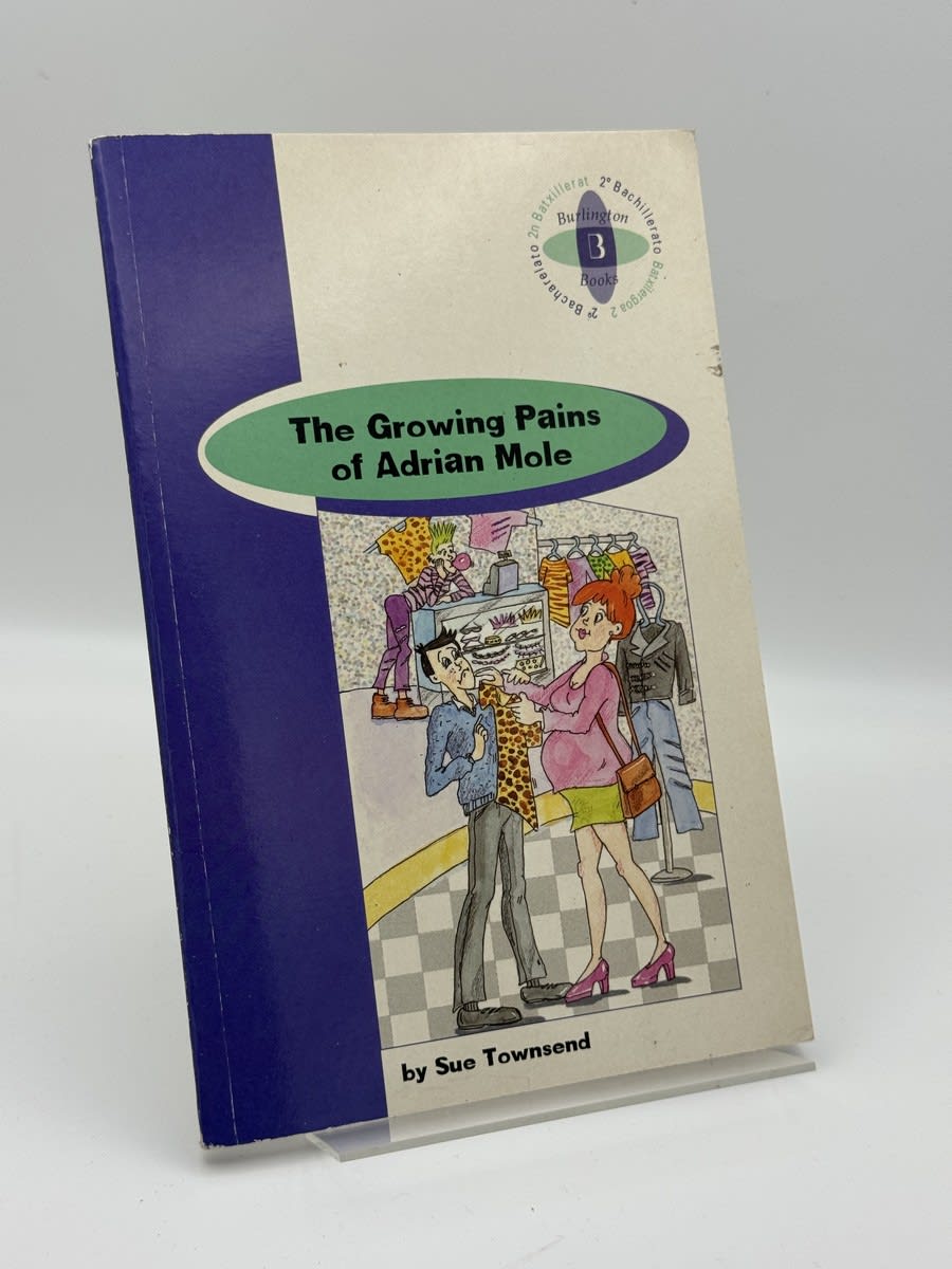 Portada de Growing Pains Of Adrian Mole de Sue Townsend, libro de segunda mano