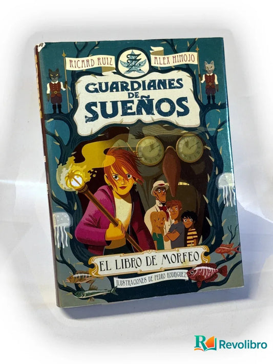 Portada de Guardianes de sueños El libro de Morfeo de Ricard Ruiz, libro de segunda mano