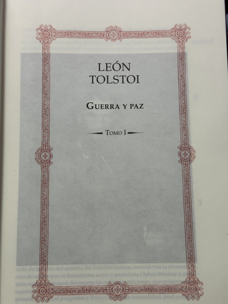 Guerra y paz [Tomo I] - León Toltói - Imagen 2