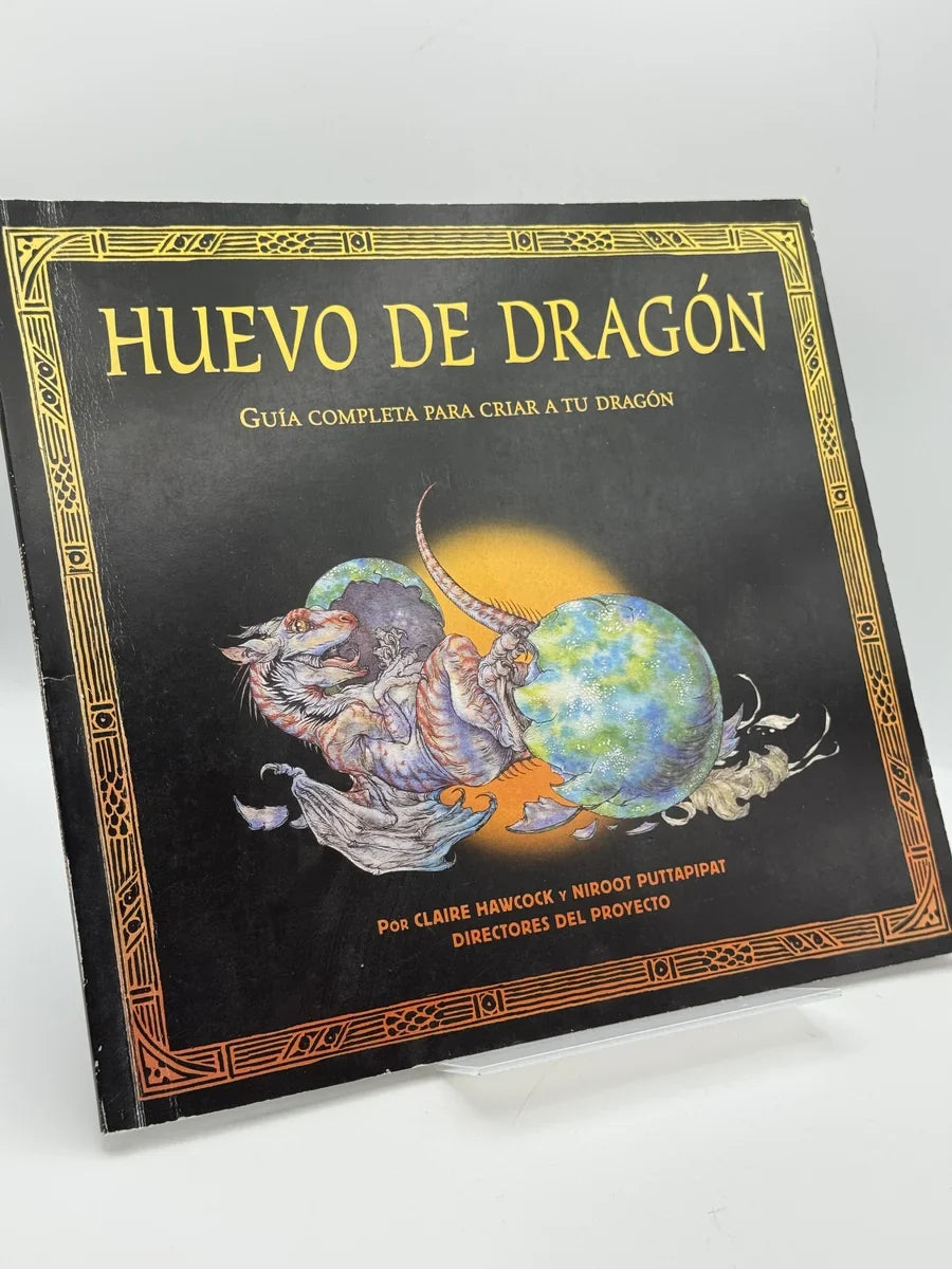 Guía completa para criar a tu dragón: Proyecto huevo de dragón de Círculo de Lectores | Libro segunda mano - Portada