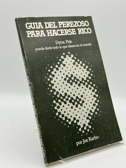 Portada de Guia del perezoso para hacerse rico - Joe Karbo de Joe Karbo, libro de segunda mano