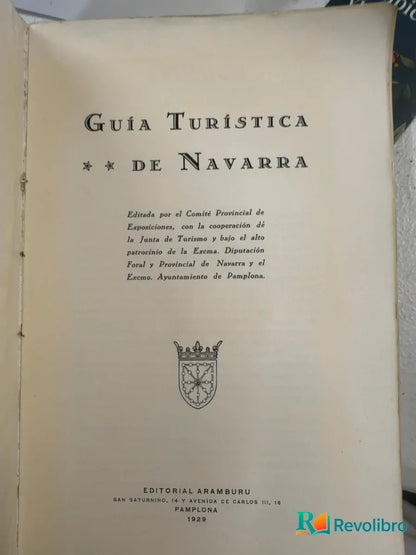 Foto 3 de Guía Turística de Navarra de no disponible, libro de segunda mano