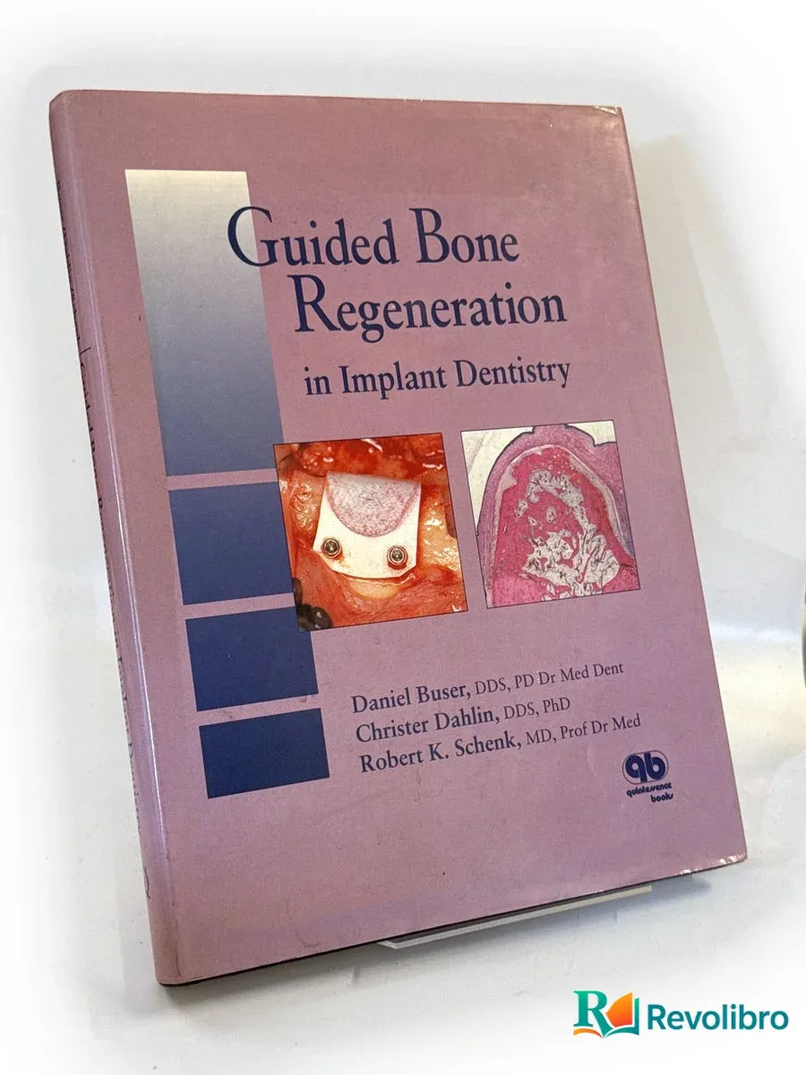 Portada de Guided Bone Regeneration in Implant Dentistry de Daniel Buser, libro de segunda mano