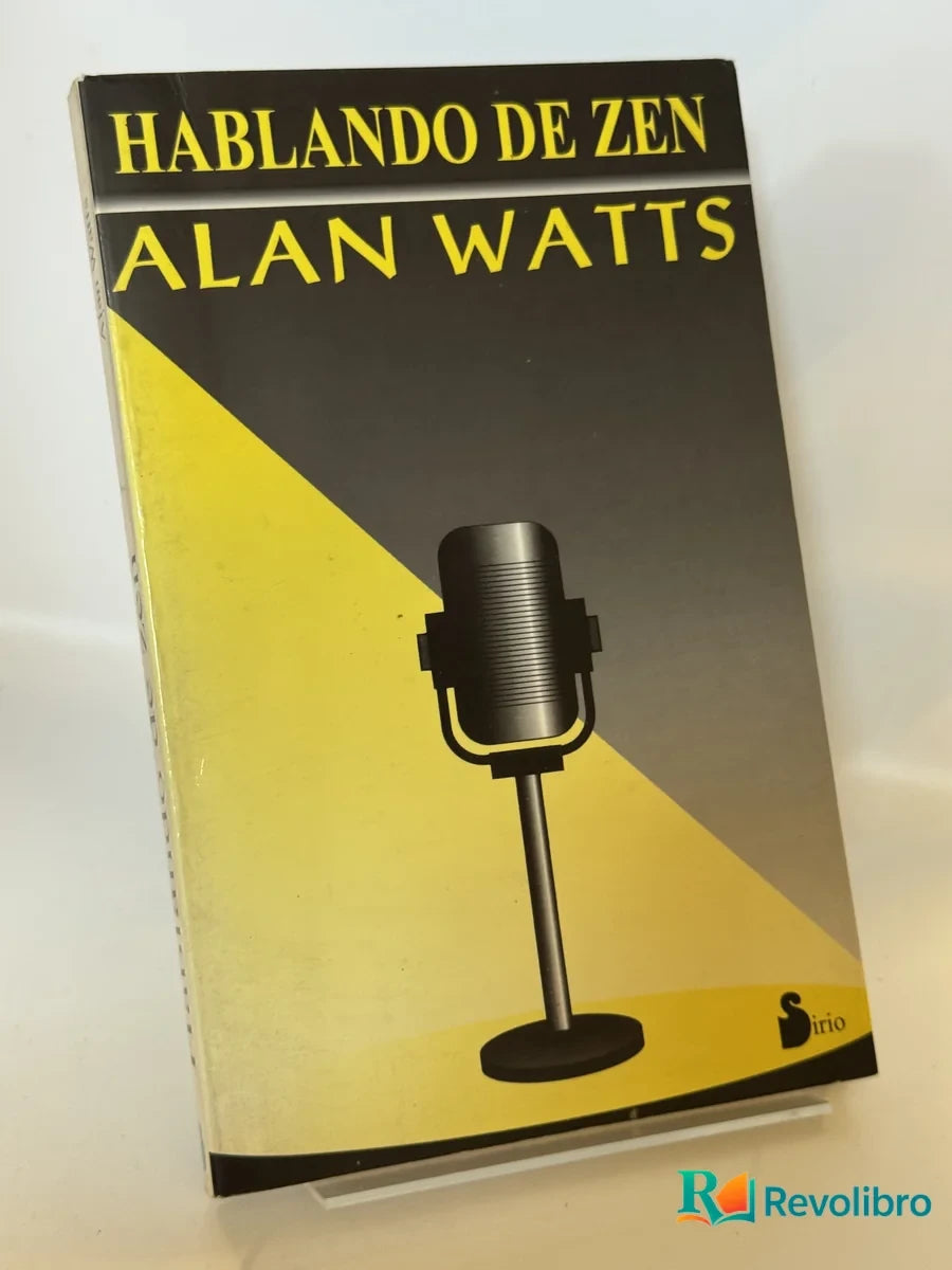 Portada de Hablando de Zen de Alan Watts, libro de segunda mano