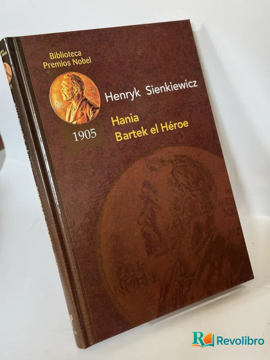 Portada de Hania Bartek el Héroe de Henryk Sienkiewicz, libro de segunda mano