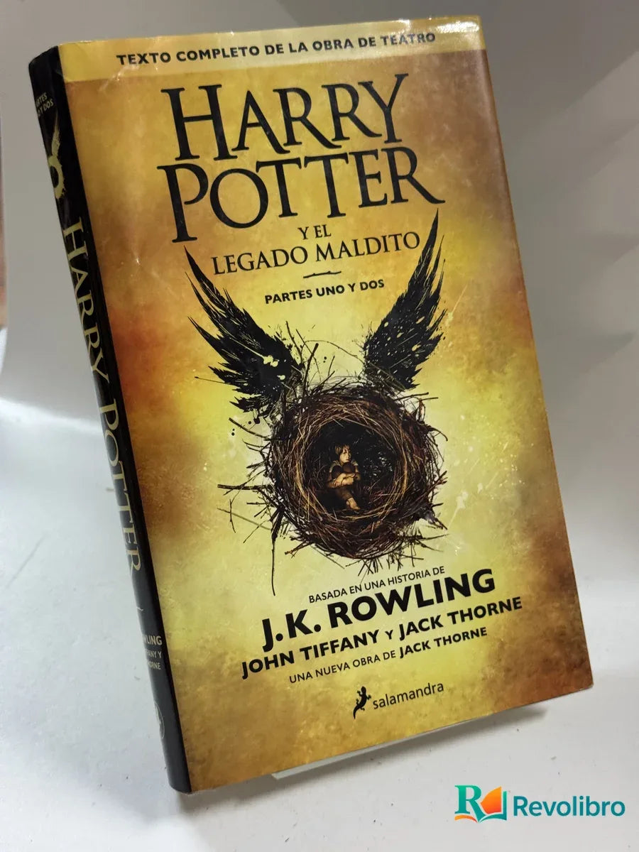 Portada de Harry Potter y el legado maldito de J.K. Rowling, libro de segunda mano