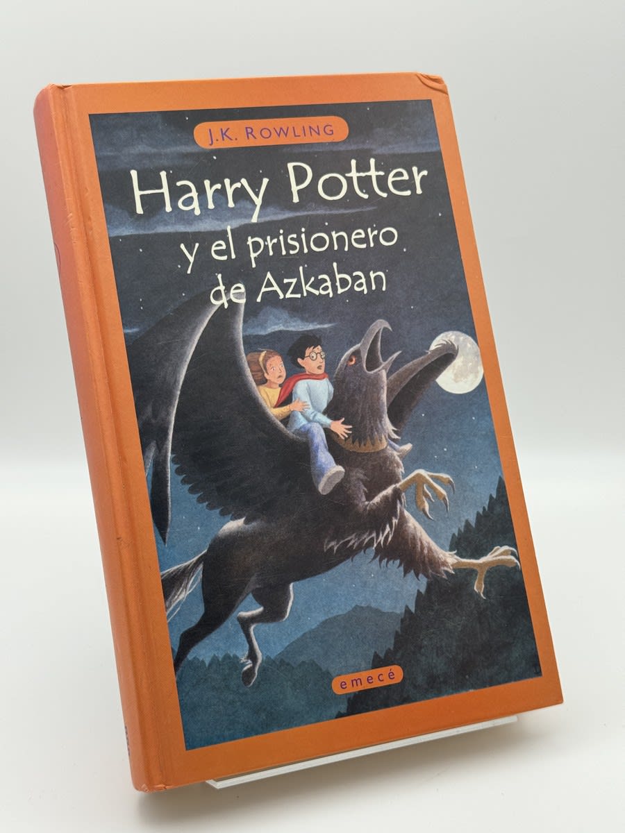 Portada de Harry Potter y el prisionero de Azkaban de J. K. Rowling, libro de segunda mano