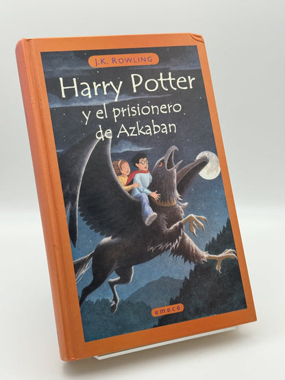 Portada de Harry Potter y el prisionero de Azkaban de J. K. Rowling, libro de segunda mano