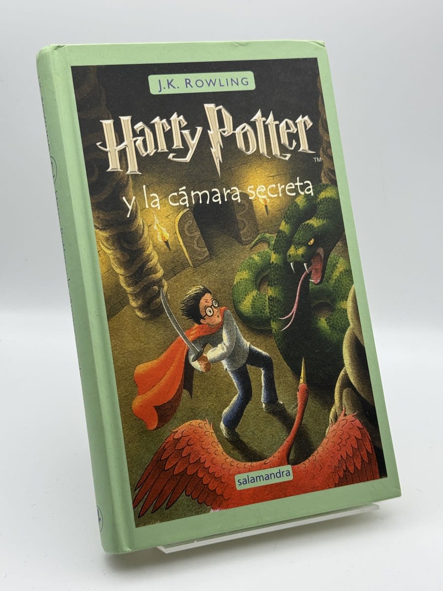 Harry Potter y la cámara secreta - J. K. Rowling - Portada