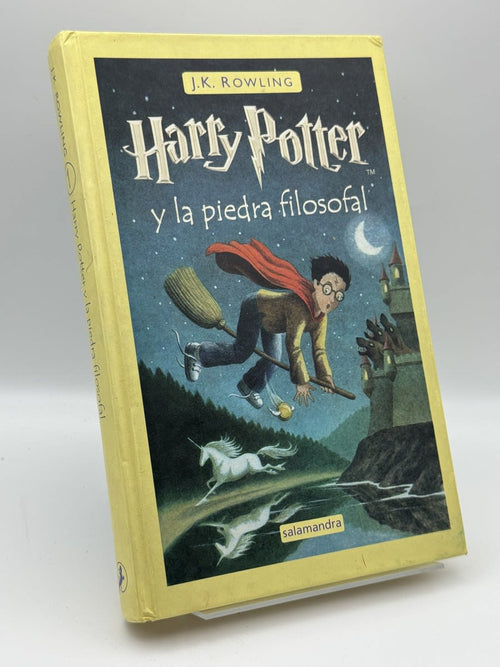 Portada de Harry potter y la piedra filosofal - J. K. Rowling de J. K. Rowling, libro de segunda mano