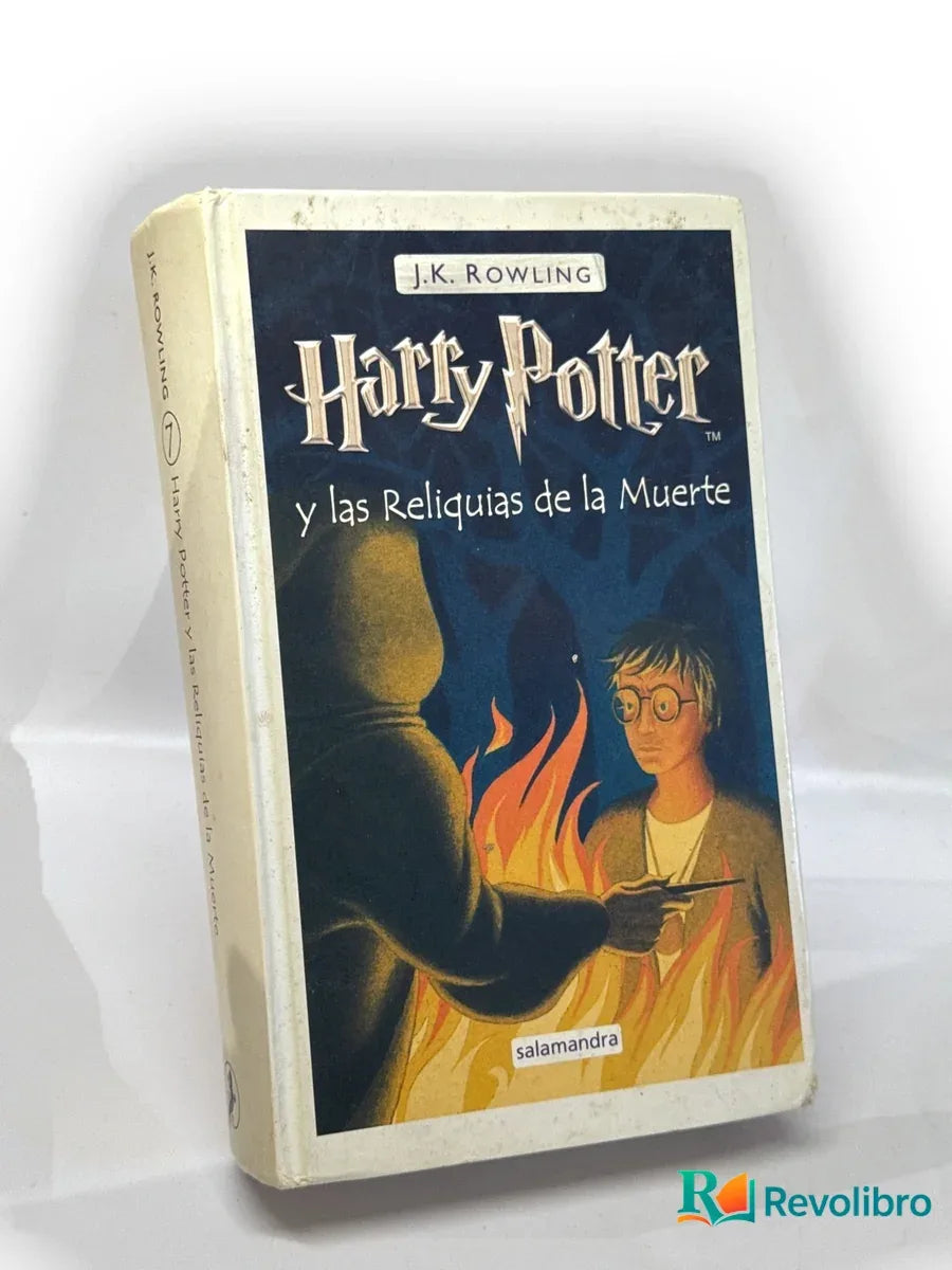 Portada de Harry Potter y las reliquias de la muerte - 1ª edición de J. K. Rowling, libro de segunda mano