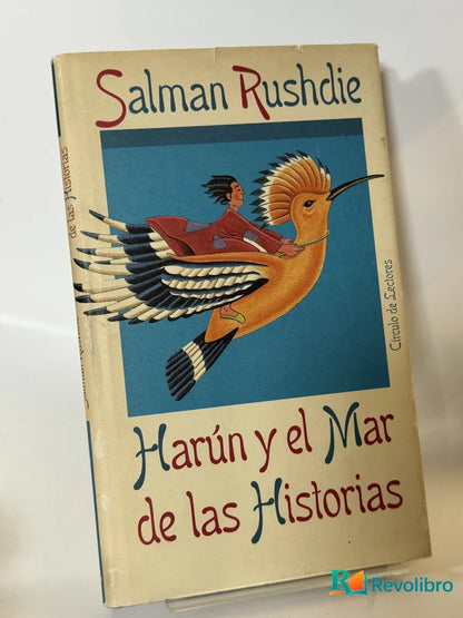 Portada de Harún y el Mar de las Historias de Salman Rushdie, libro de segunda mano