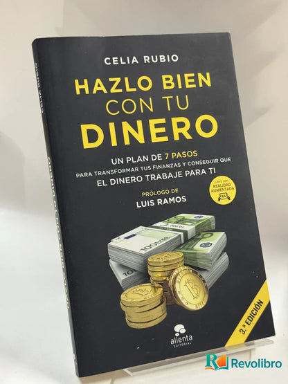 Portada de Hazlo bien con tu dinero de Celia Rubio, libro de segunda mano