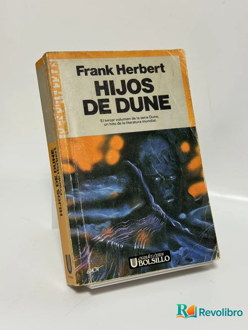 Portada de Hijos de Dune de Frank Herbert, libro de segunda mano