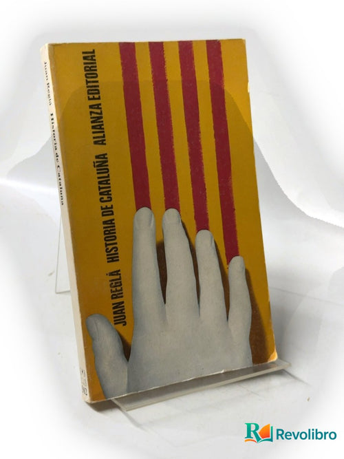 Portada de Historia de Cataluña de Juan Reglà, libro de segunda mano