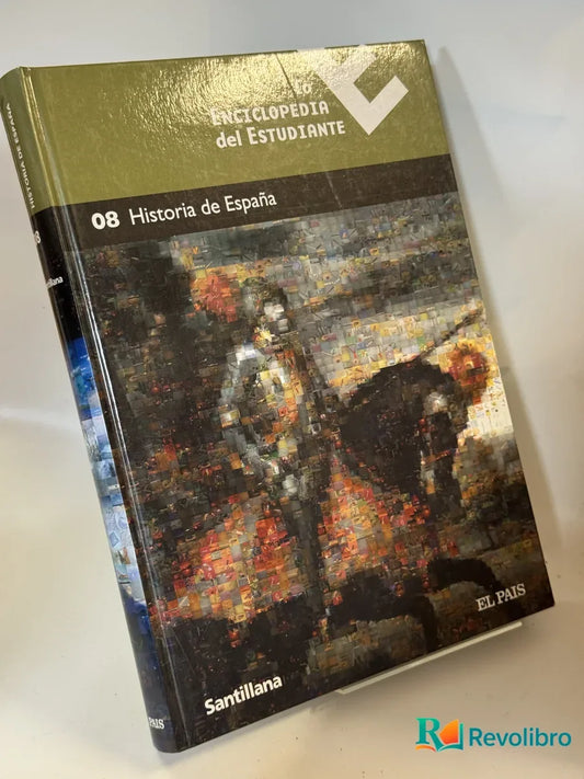 Portada de Historia de España de Santillana, libro de segunda mano
