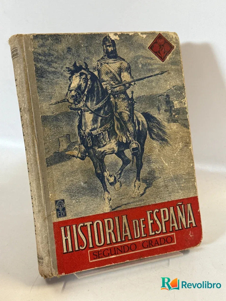 Portada de Historia de España segundo grado - 1ª edición de Luis Vives, libro de segunda mano