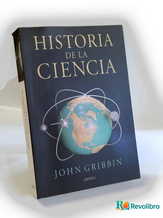 Portada de Historia de la ciencia de John Gribbin, libro de segunda mano