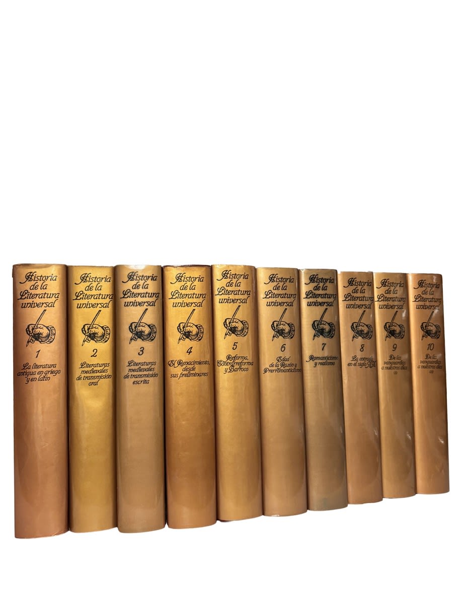 Historia de la Literatura Universal 10 Tomos - Portada