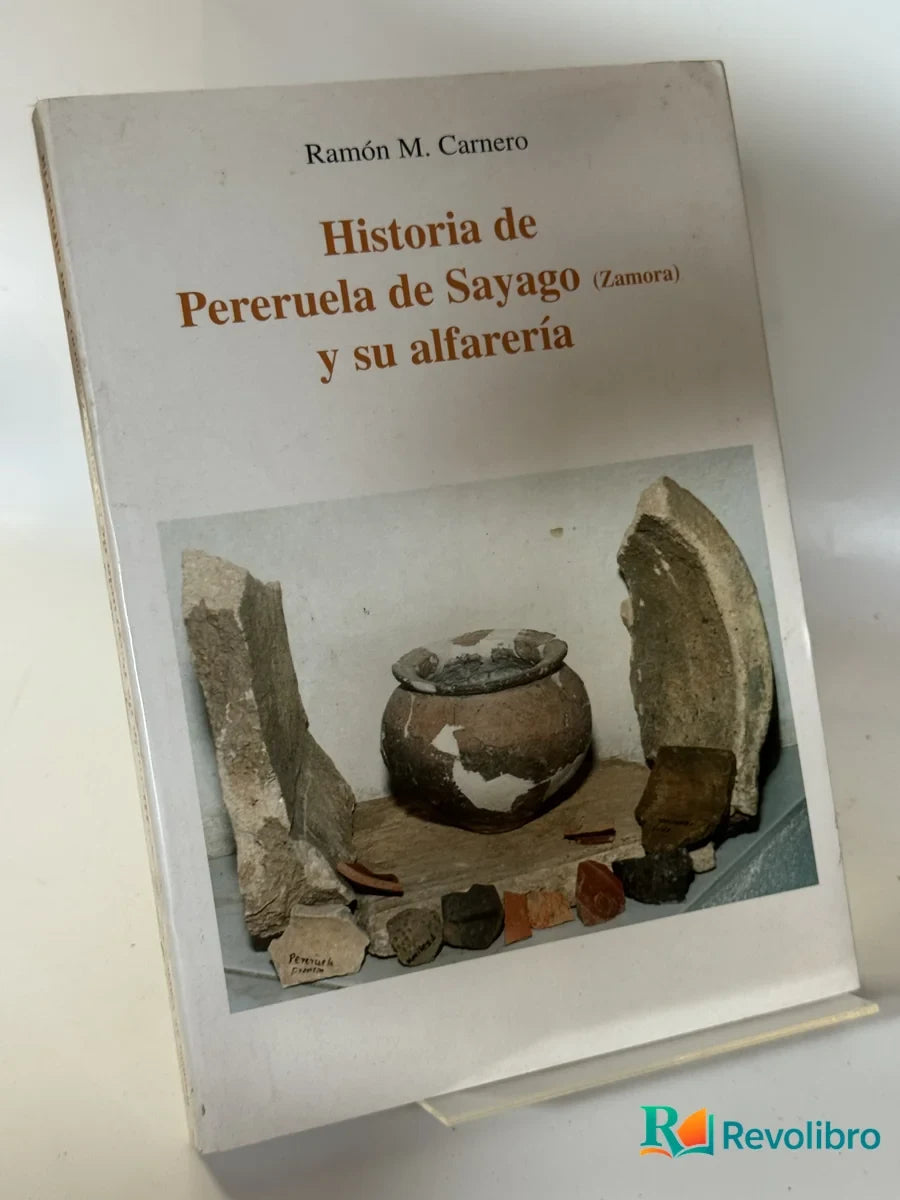 Portada de Historia de Pereruela de Sayago de R Ramón M. Carnero, libro de segunda mano
