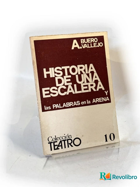 Historia de una escalera y las palabras en la arena, libro de segunda mano