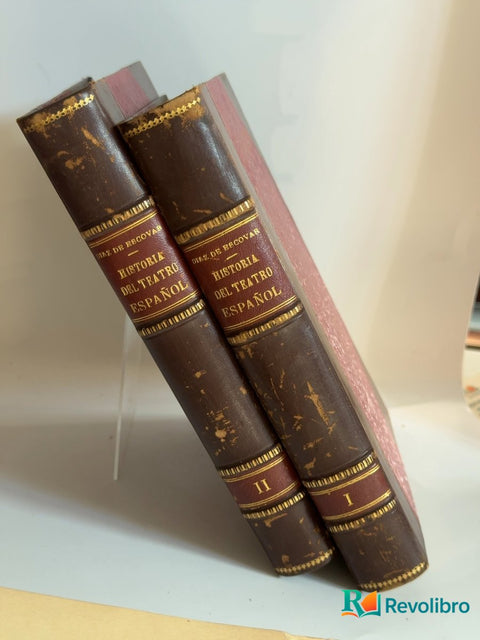 Historia del teatro español 2 tomos - 1ª edición, libro de segunda mano