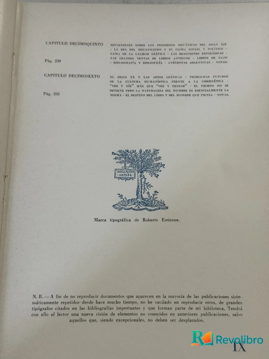 Foto 3 de Historia General del Libro Impreso de Raul M. Rosarivo, libro de segunda mano