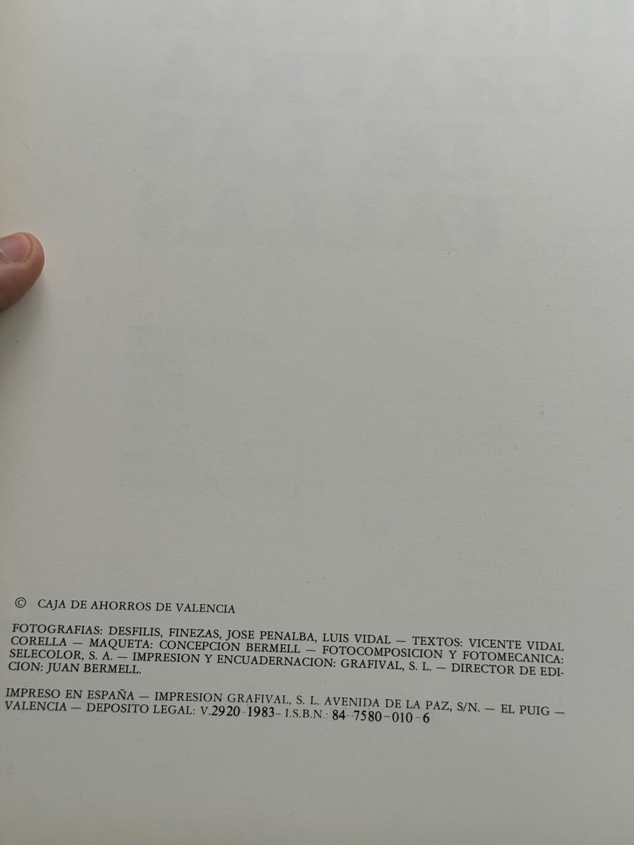 Historia gráfica de las fallas