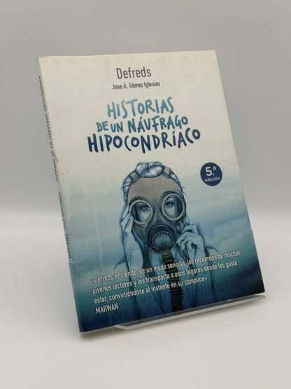 Portada de Historias de un náufrago hipocondríaco de Defreds, libro de segunda mano