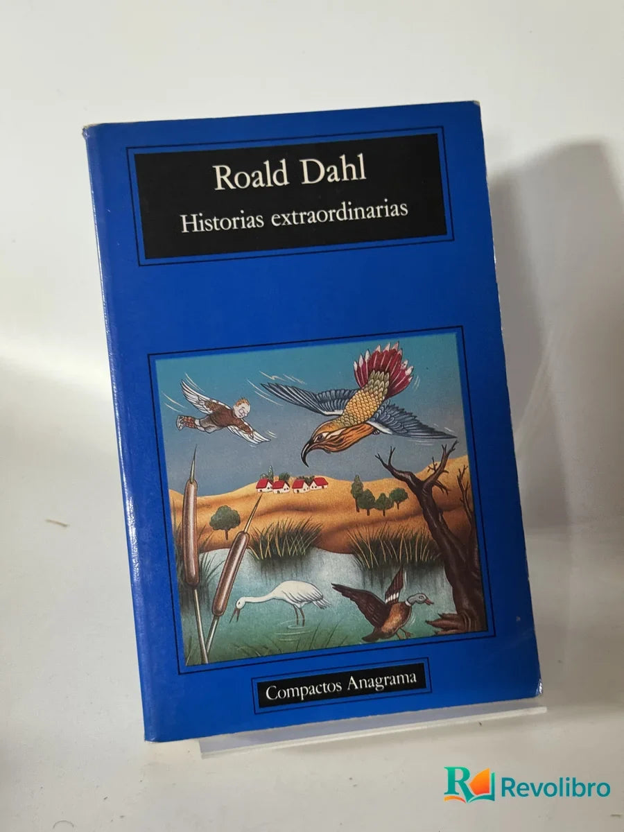 Portada de Historias extraordinarias de Roald Dahl, libro de segunda mano